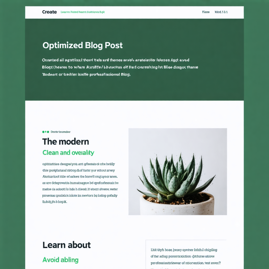 Optimized Blog Post Title